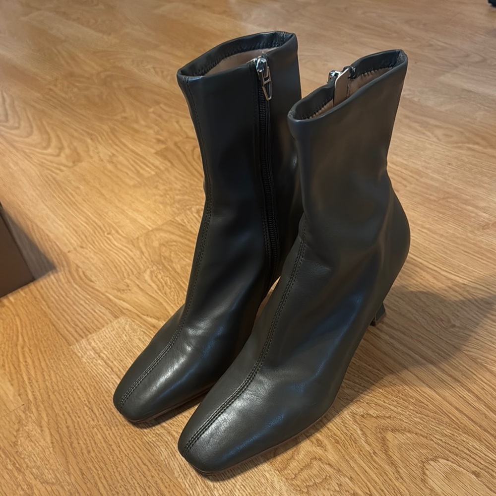 Dolce Vita Dark Green Heel Boot